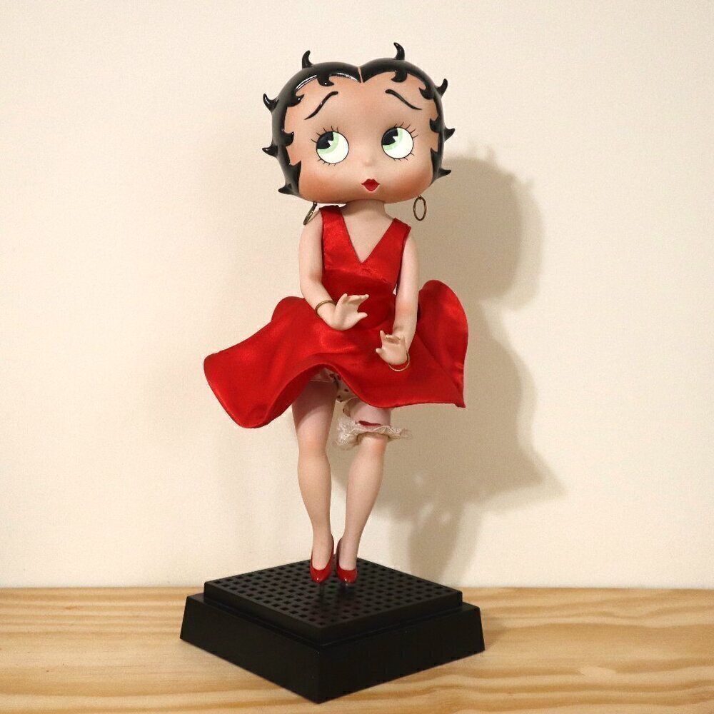 Marilyn Monroe Betty Boop Porcelain Doll Danbury Mint Collectible 16”‎ Tall